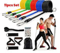 🏠 Ultimate Home Gym Kit (Resistance Bands + Handles + Accessories)