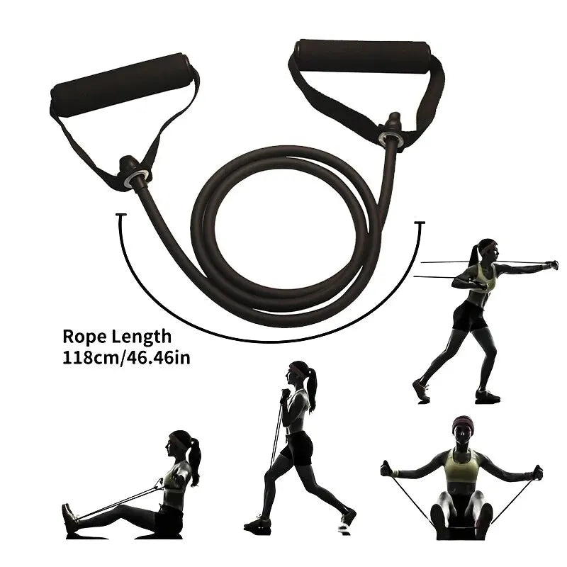 🏋️ Portable Training Set (Resistance Bands With Handles)