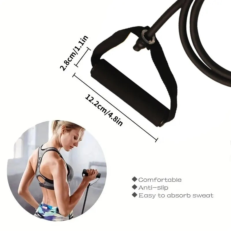 🏋️ Portable Training Set (Resistance Bands With Handles)