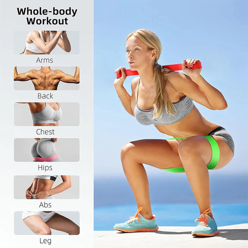 Hip & Leg Resistance Loop Band – Yoga, Squat & Dance Training
